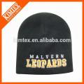 2015 custom winter high quality beanies with 3D embroidery logo